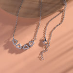 Load image into Gallery viewer, Silver Heart Shape Trending Necklace