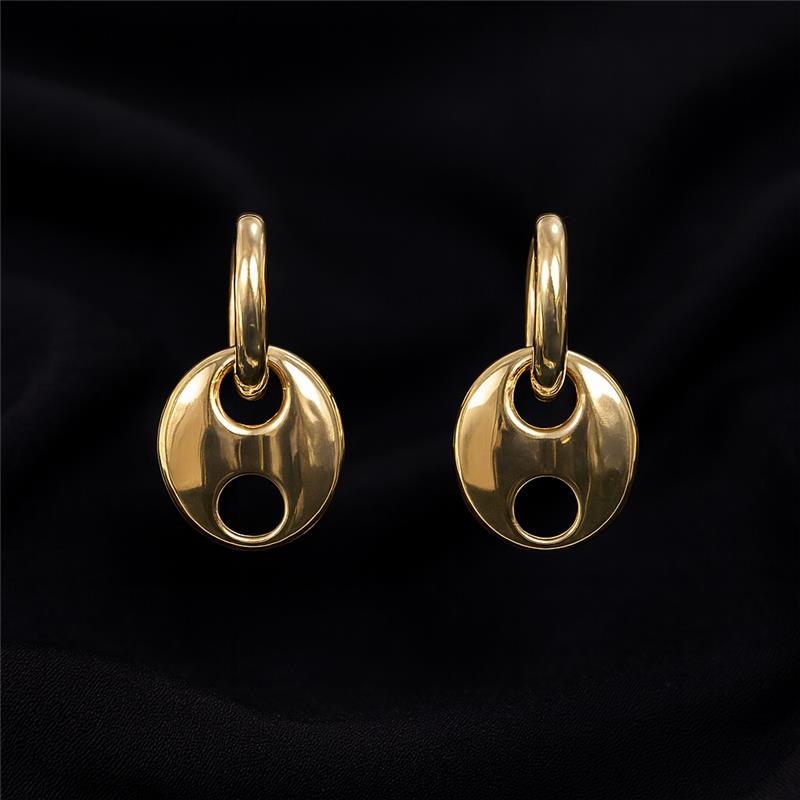 Chunky Hollow Hoops