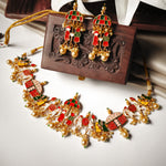 Load image into Gallery viewer, Handmade Minakari Doli Barat Necklace Set