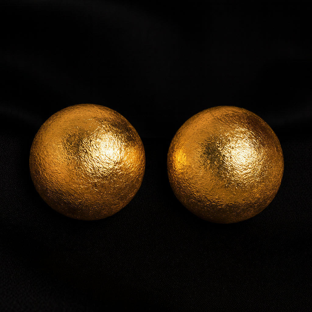 Golden Rondure Studs