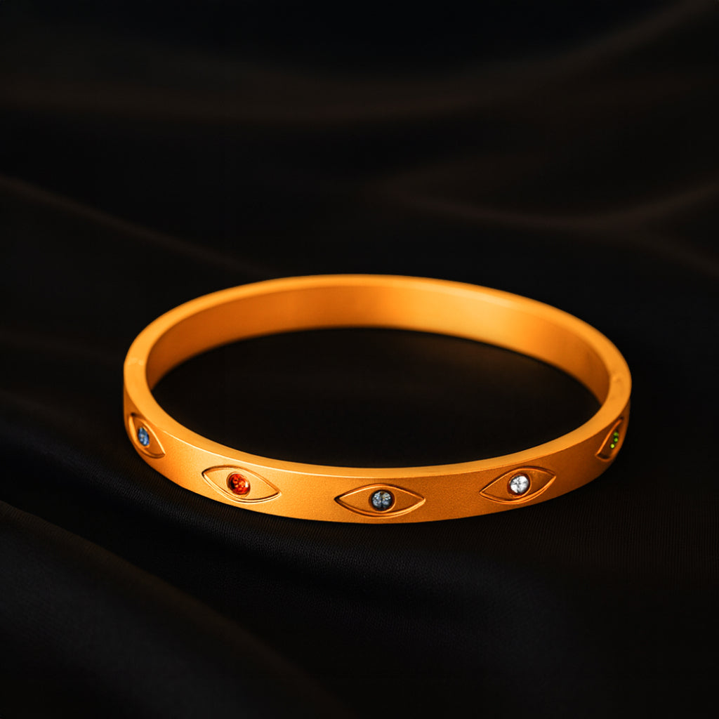 Elegant Multi-Colour Stone Bracelet
