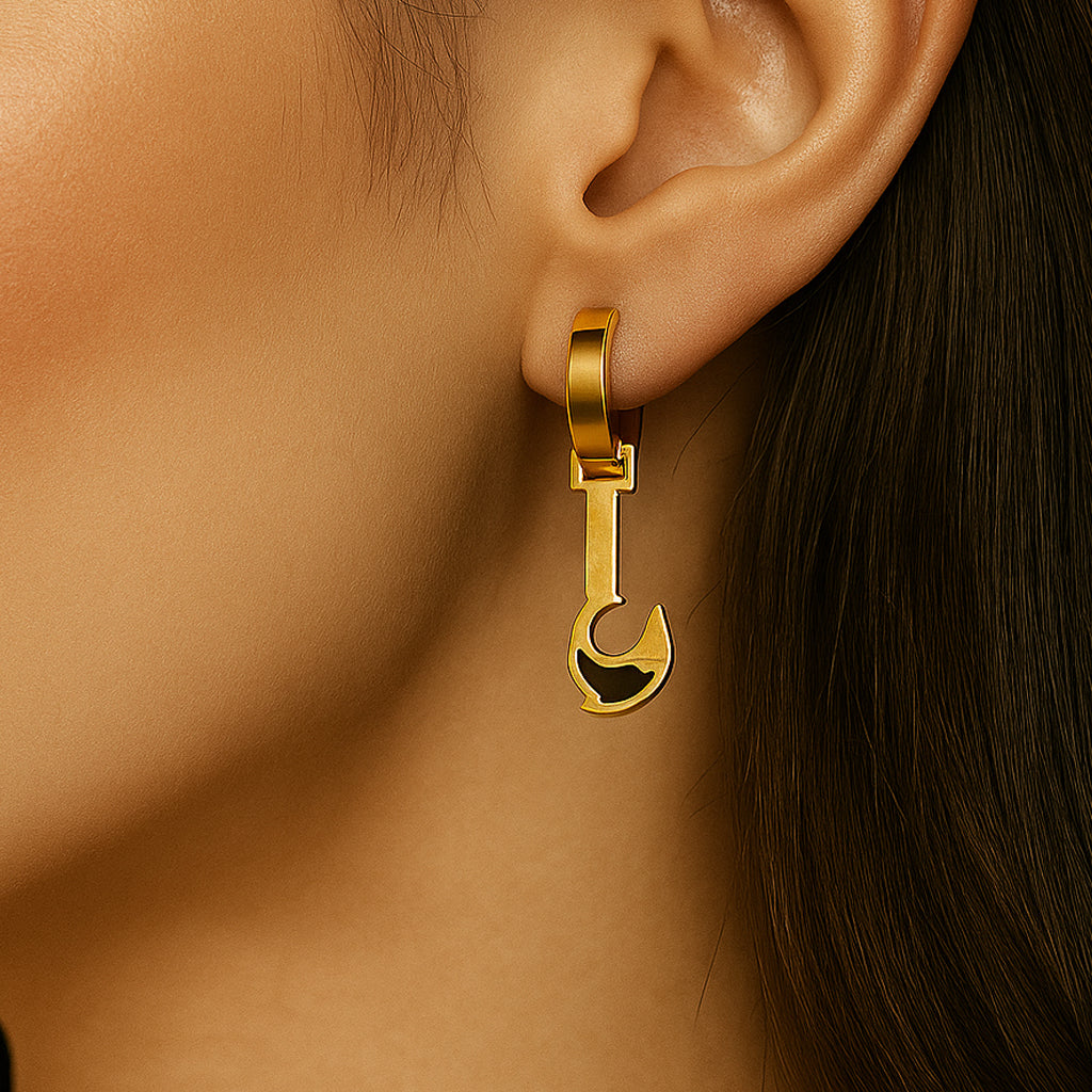 Dangling Dolphin Earrings
