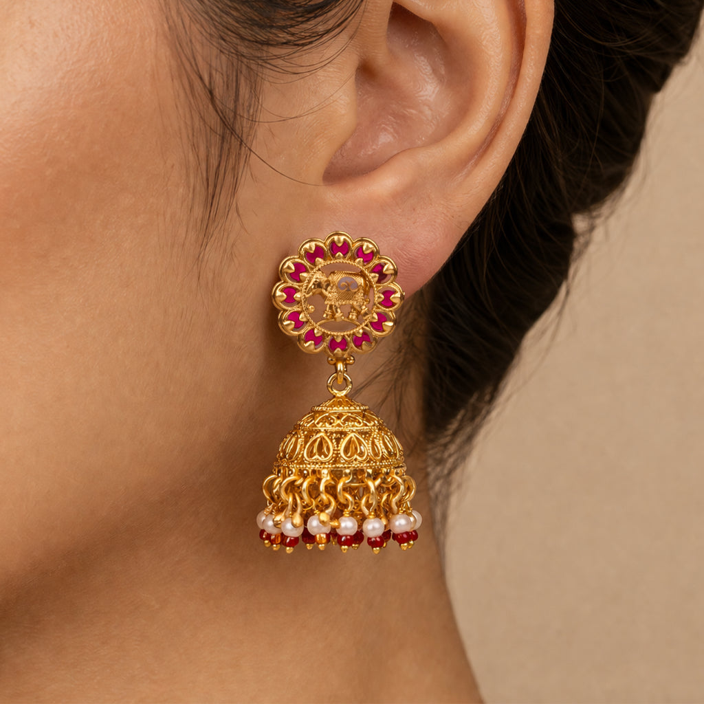 Rani Varnika Rajwada Necklace Set