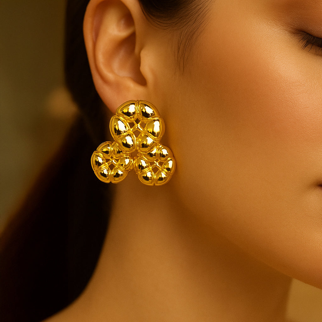 Bloom Beads Stud Earrings