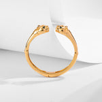 Load image into Gallery viewer, Double Headed Panther Gold Bracelets