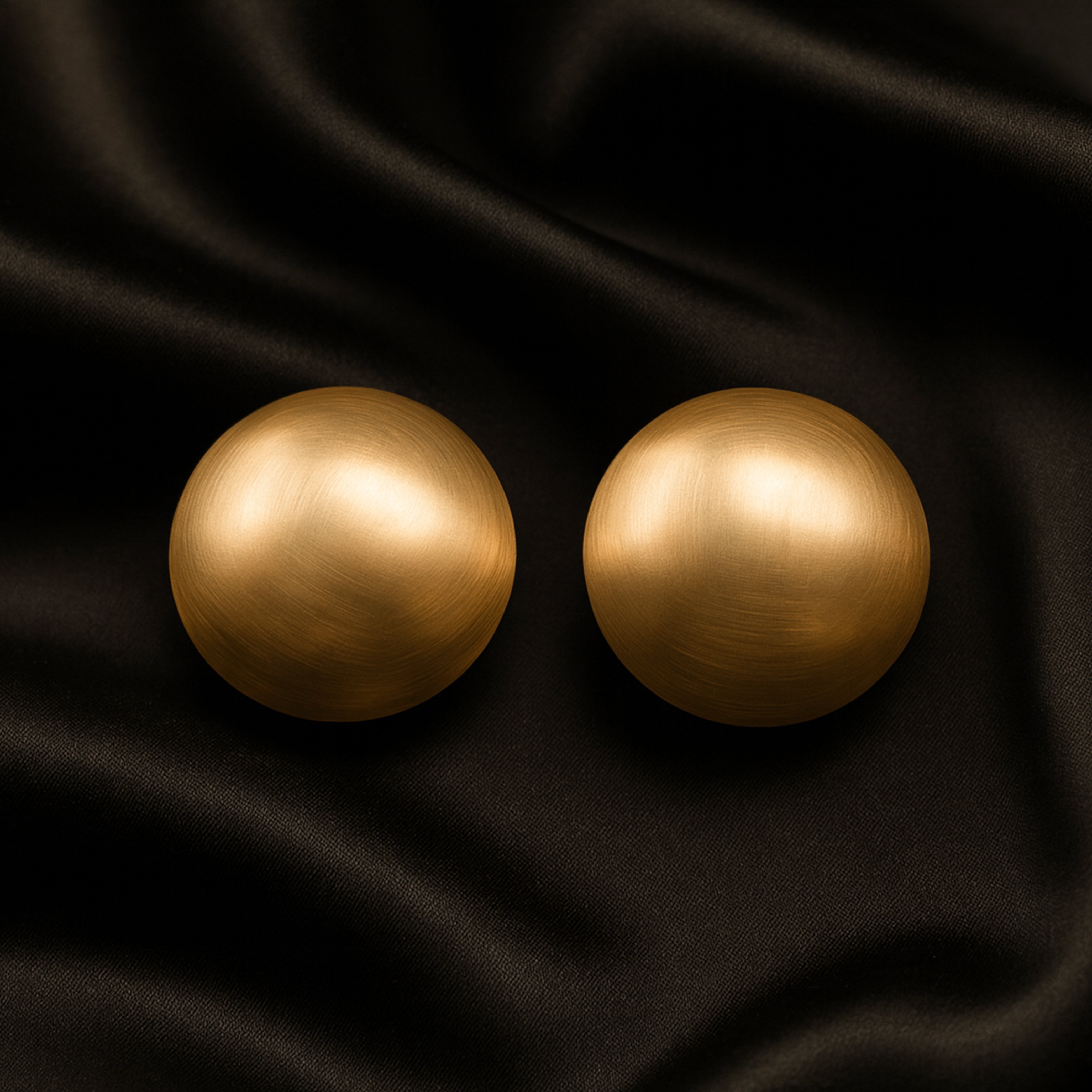 Pure Gold Plated Ear Studs