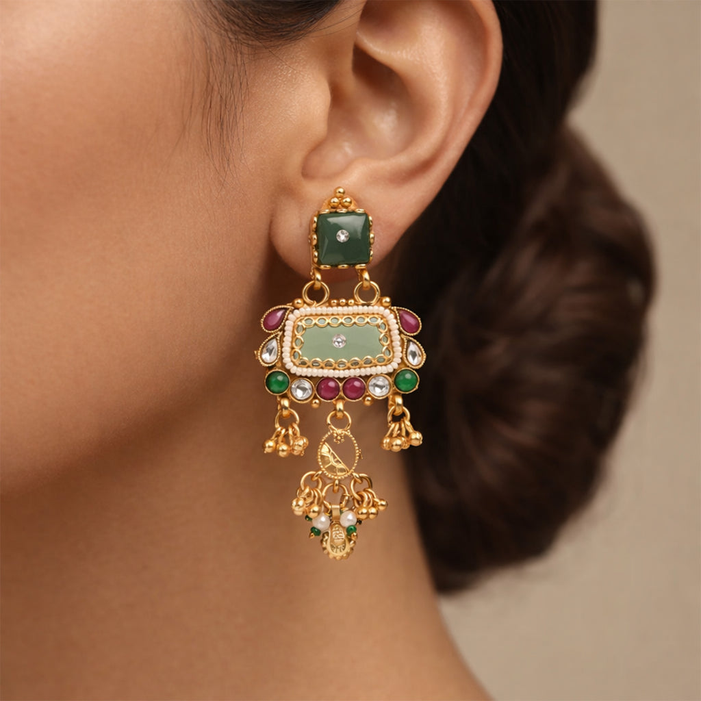 Meenakari Kundan Choker Set