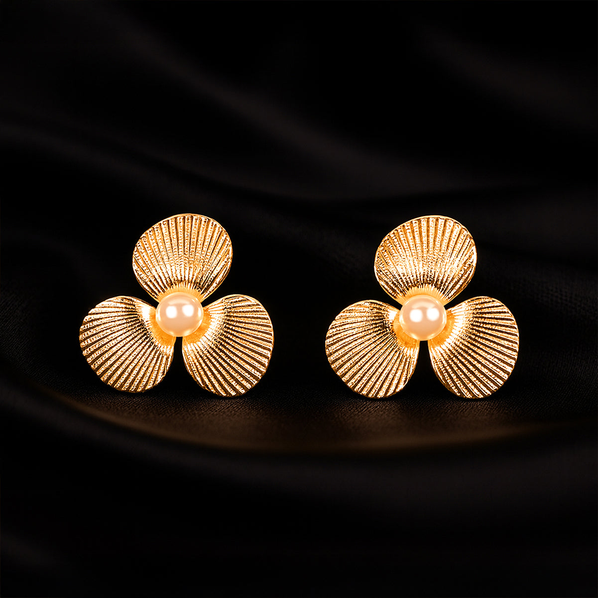 Pearl Blossom Earrings