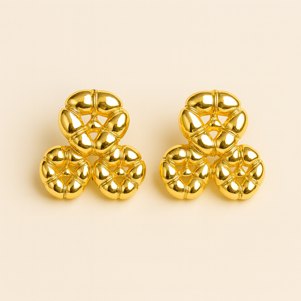 Bloom Beads Stud Earrings