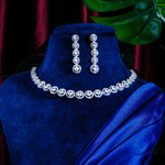 Load image into Gallery viewer, American Diamond AD Necklace Set