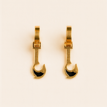 Dangling Dolphin Earrings