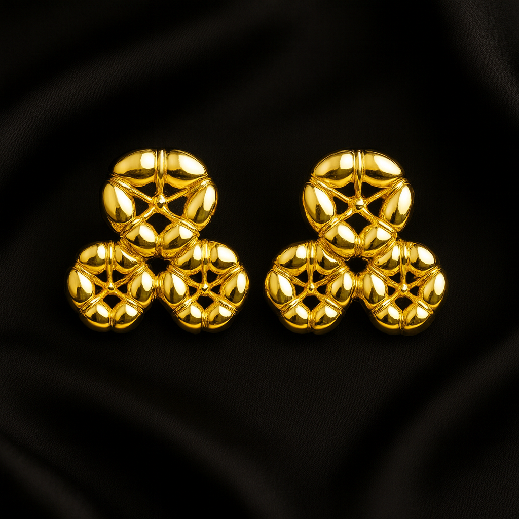 Bloom Beads Stud Earrings