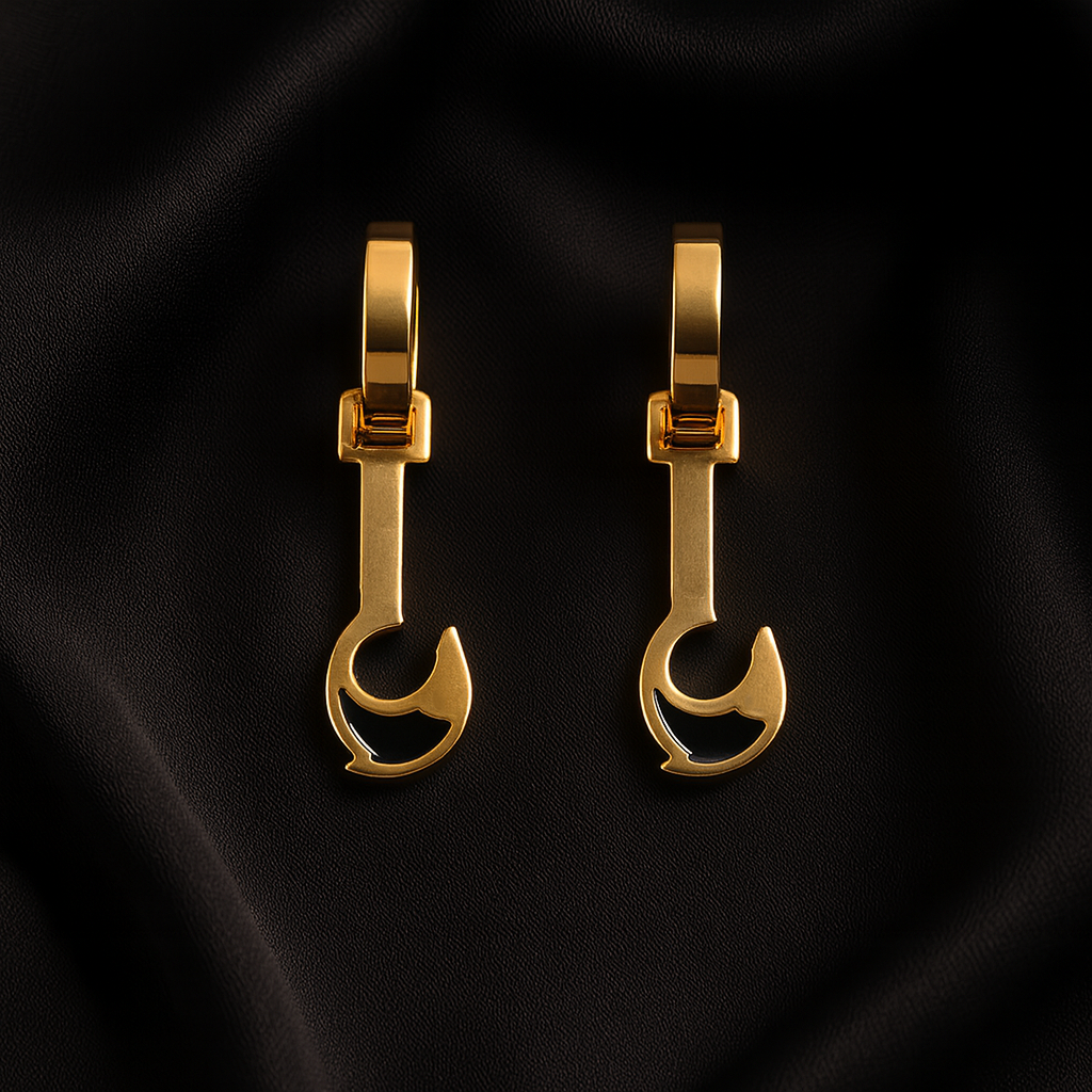 Dangling Dolphin Earrings