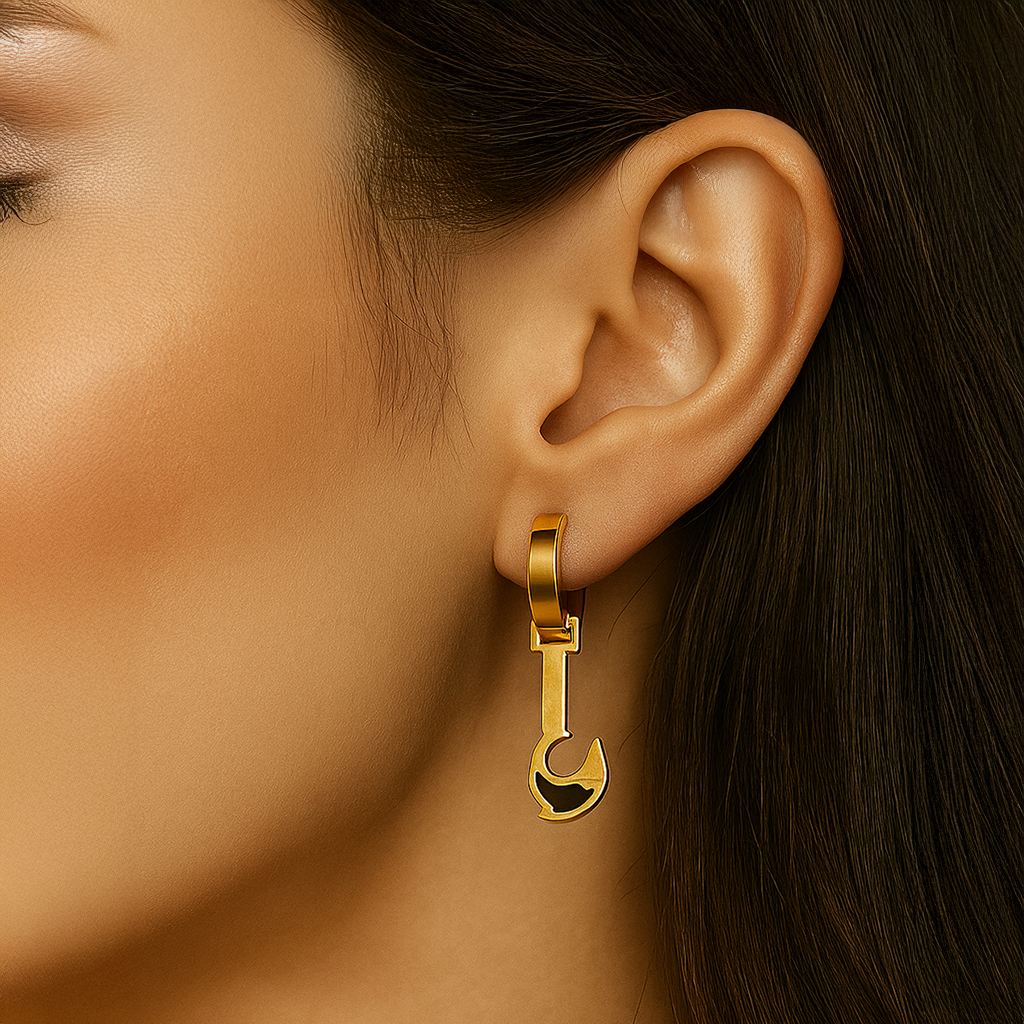 Dangling Dolphin Earrings
