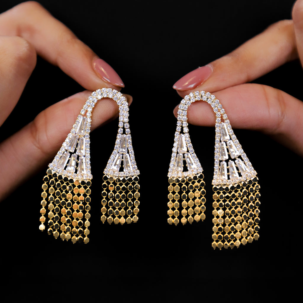 Zirconia Diamond Earrings