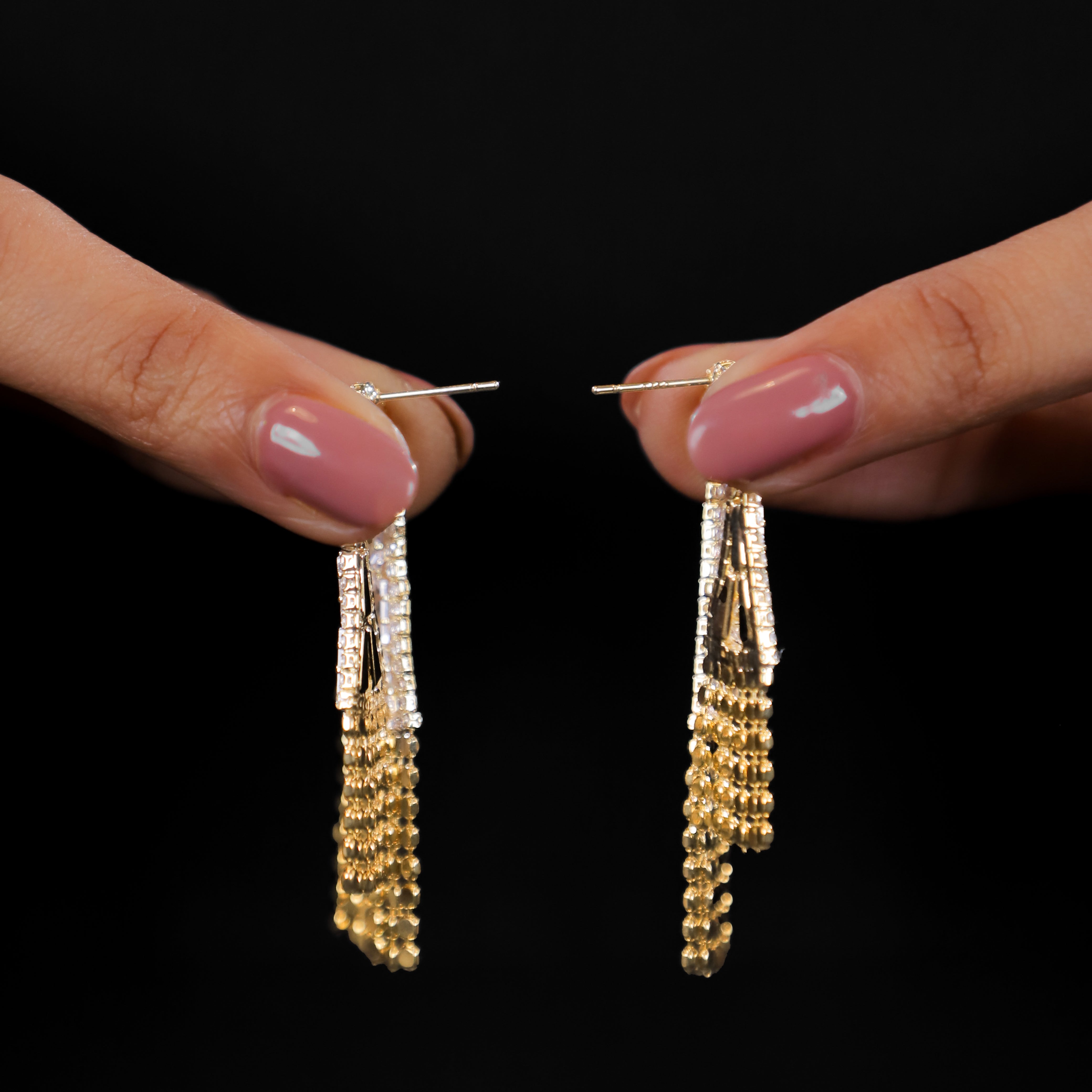 Zirconia Diamond Earrings