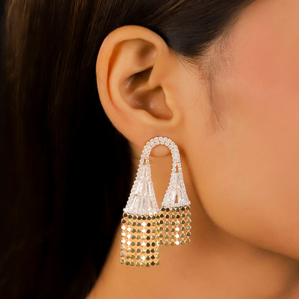 Zirconia Diamond Earrings