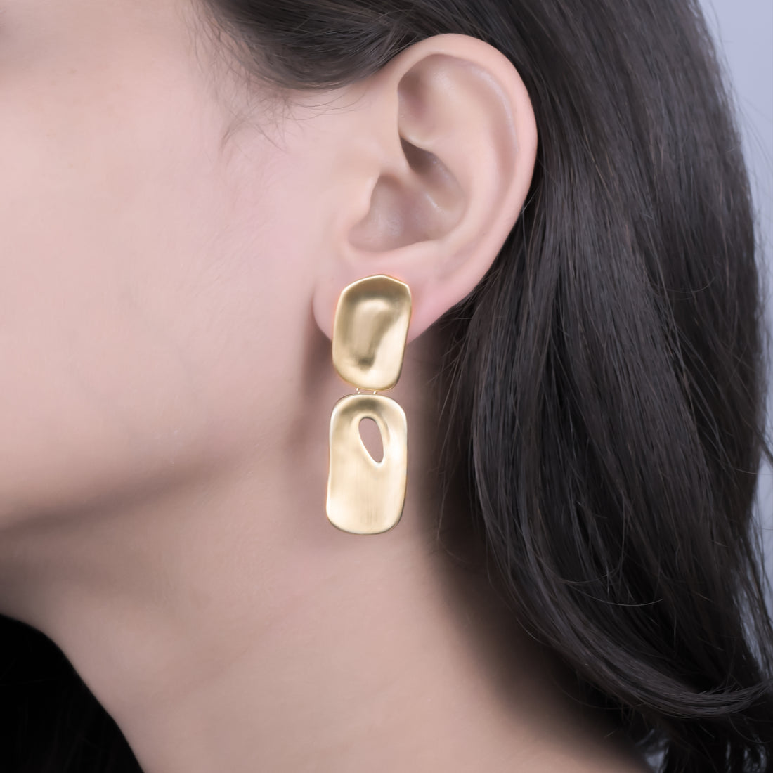 Matte Western Drops Earrings