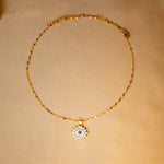 Load image into Gallery viewer, Gold Plated Evil Eye Pendants