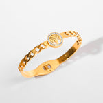 Load image into Gallery viewer, Zirconia Gold-Plated Bracelet