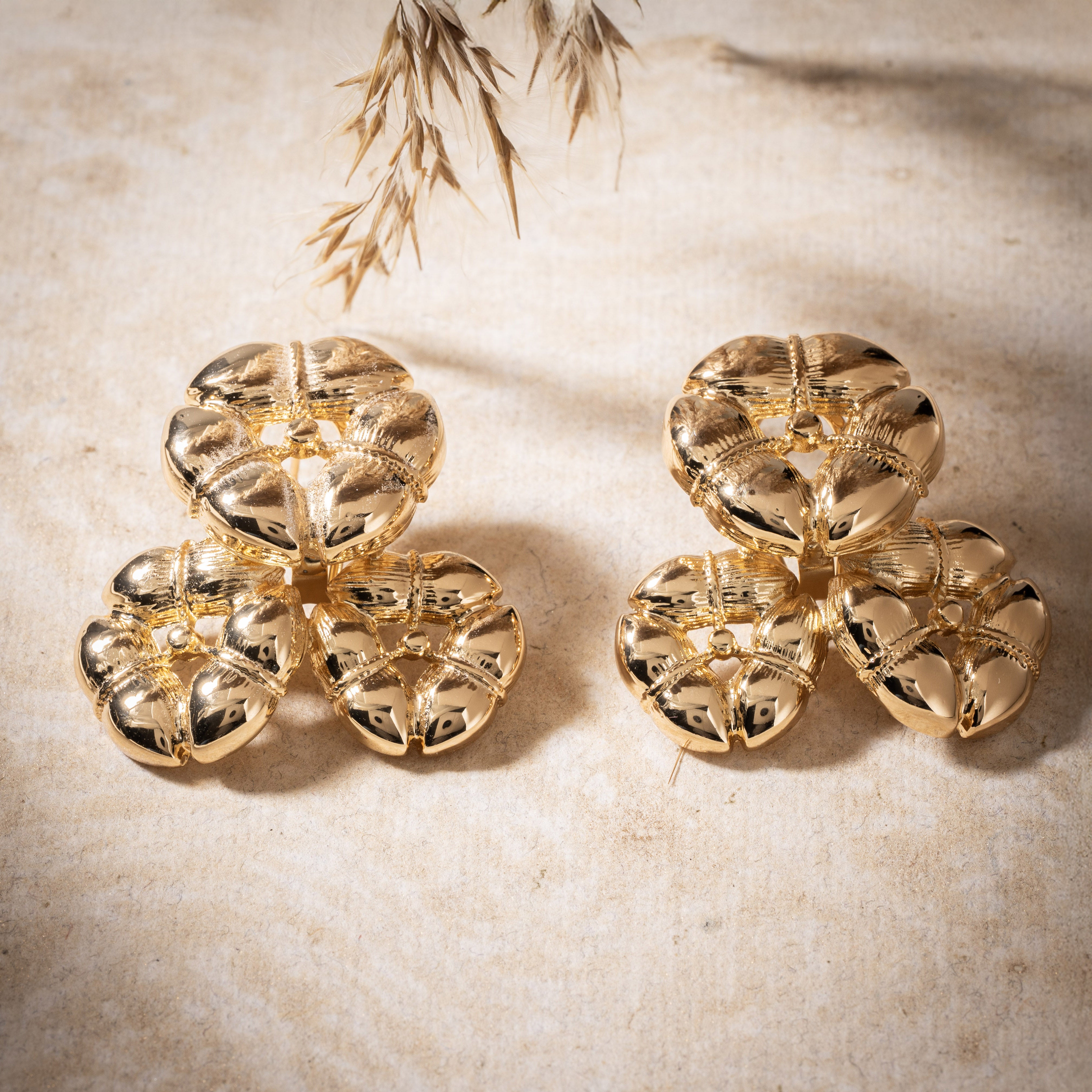Bloom Beads Stud Earrings