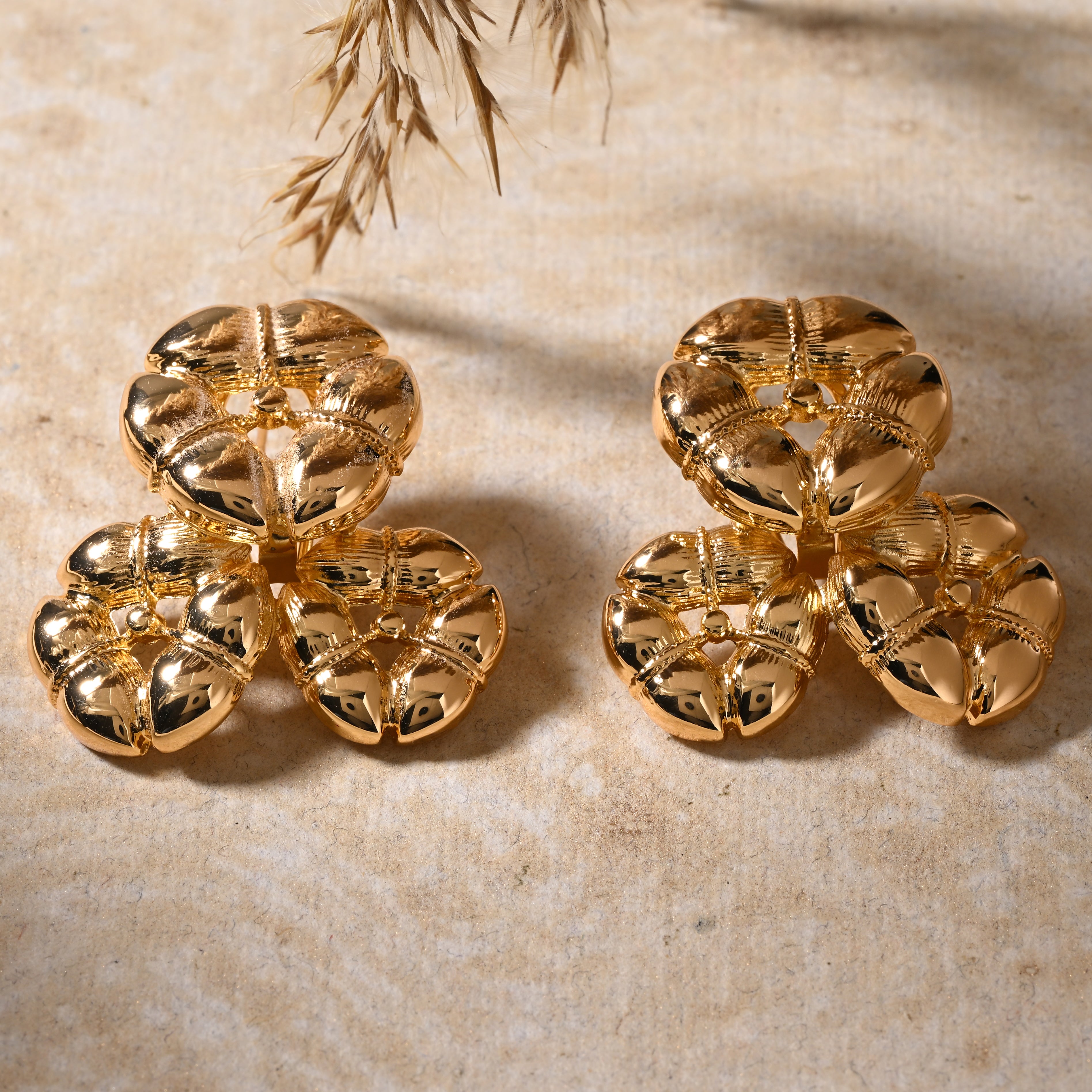 Bloom Beads Stud Earrings