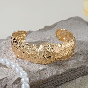 Golden Reef Cuff Bracelet