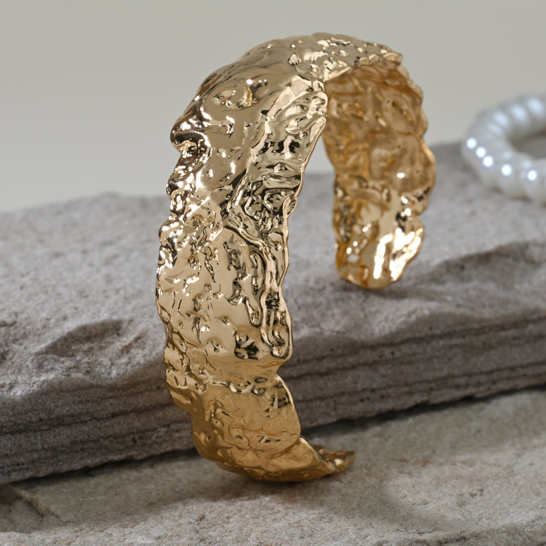 Golden Reef Cuff Bracelet