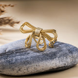 Bowtie - Statement Open Ring