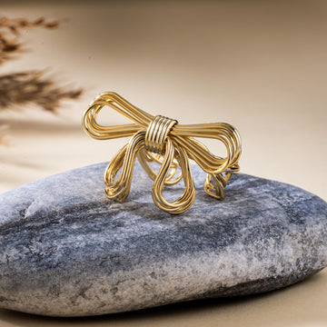Bowtie - Statement Open Ring