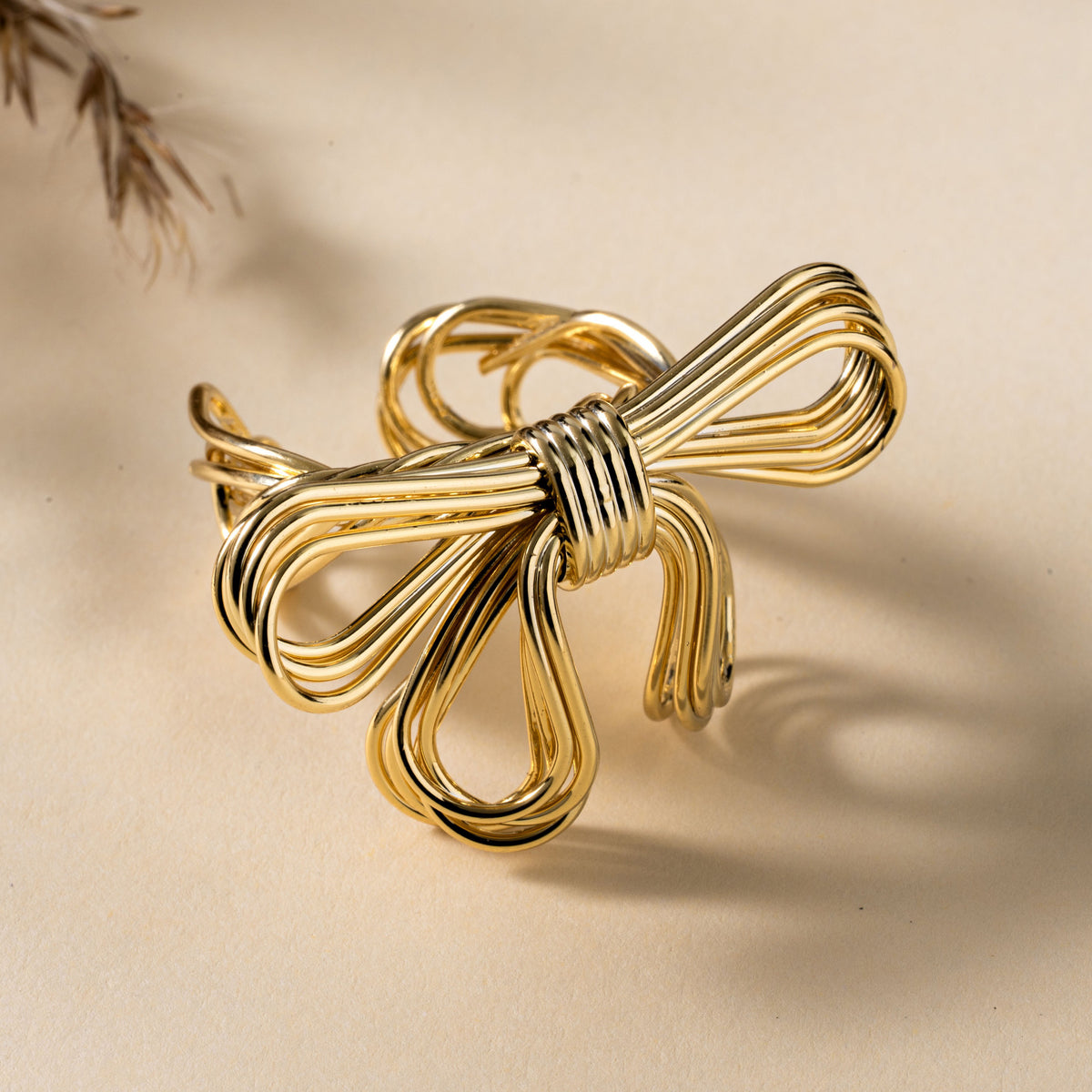 Bowtie - Statement Open Ring
