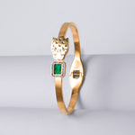 Load image into Gallery viewer, Emerald Eye Bracelet
