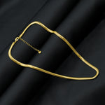 Load image into Gallery viewer, Glossy Gold Snake Chain Necklace
