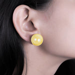 Load image into Gallery viewer, Sunny Pearl Studs Earrings
