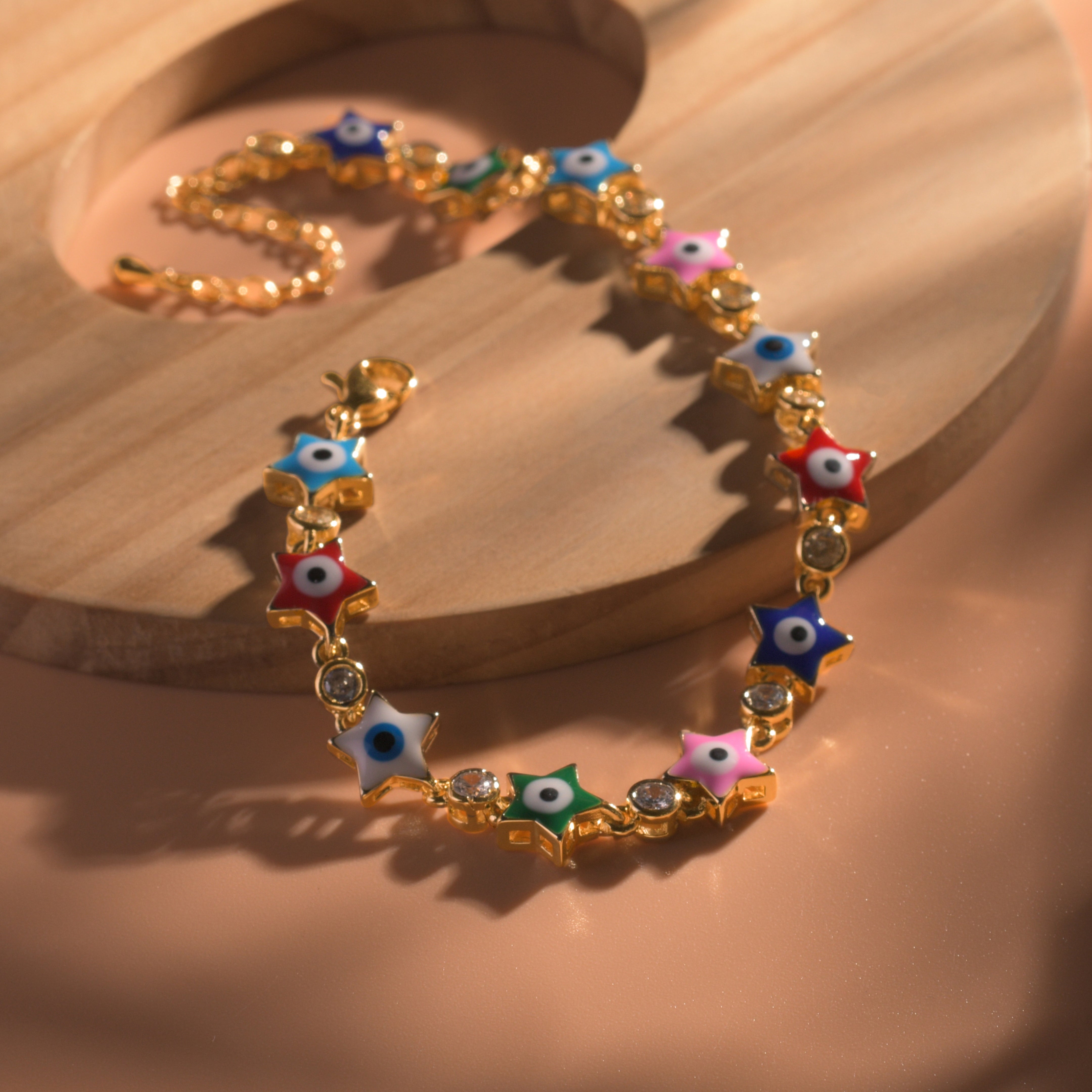 Star With Evil Eye Bracelets
