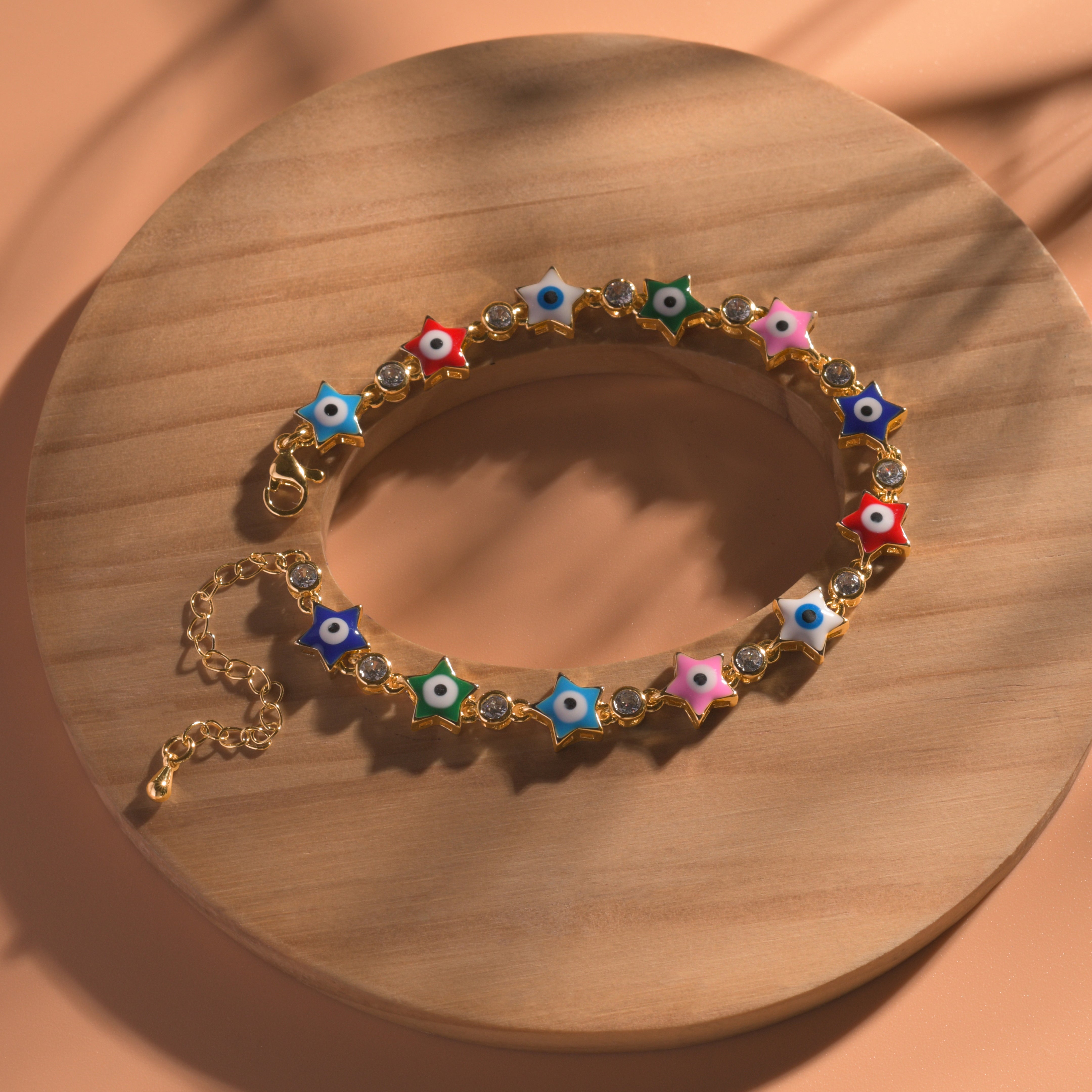 Star With Evil Eye Bracelets
