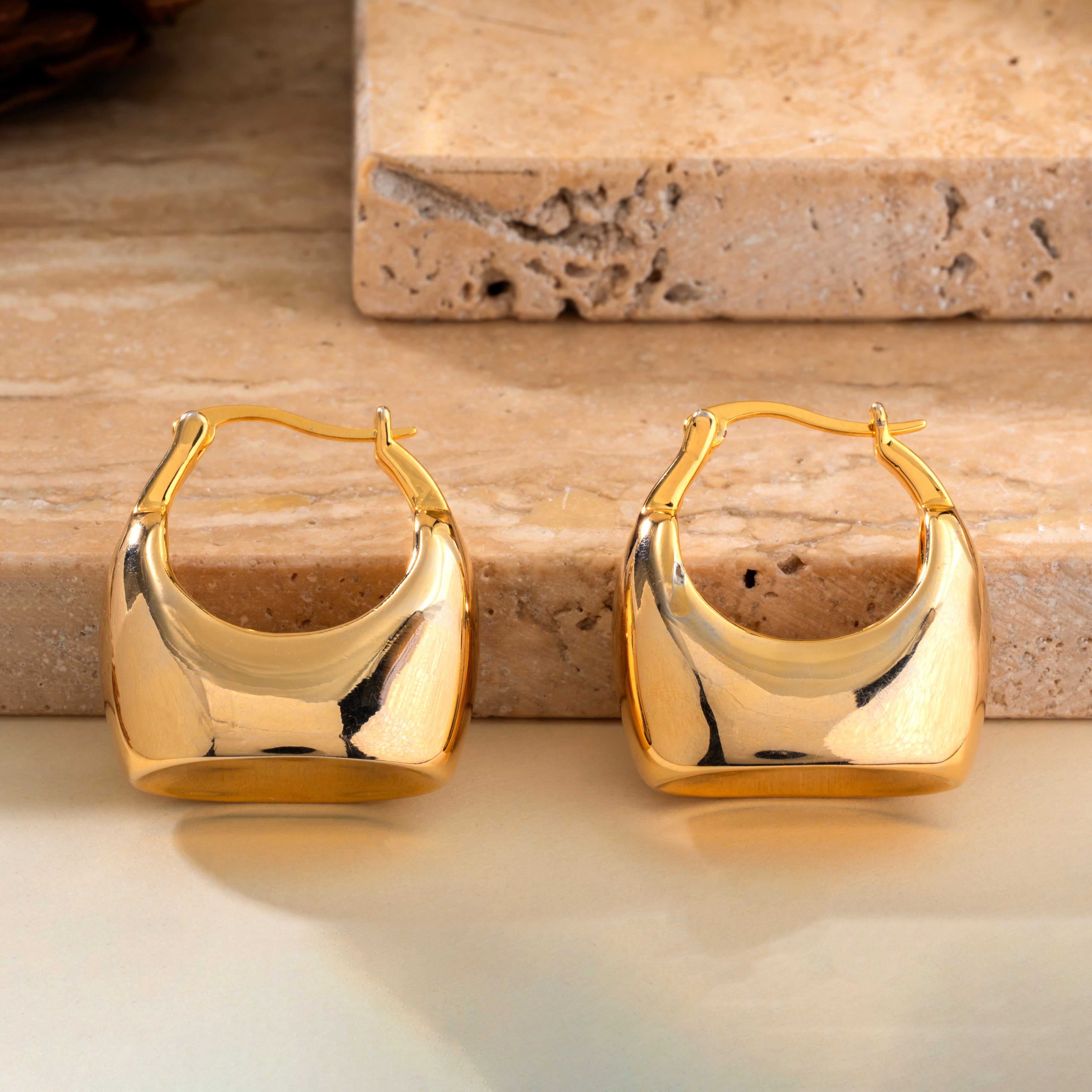 Basket Shaped Earrings