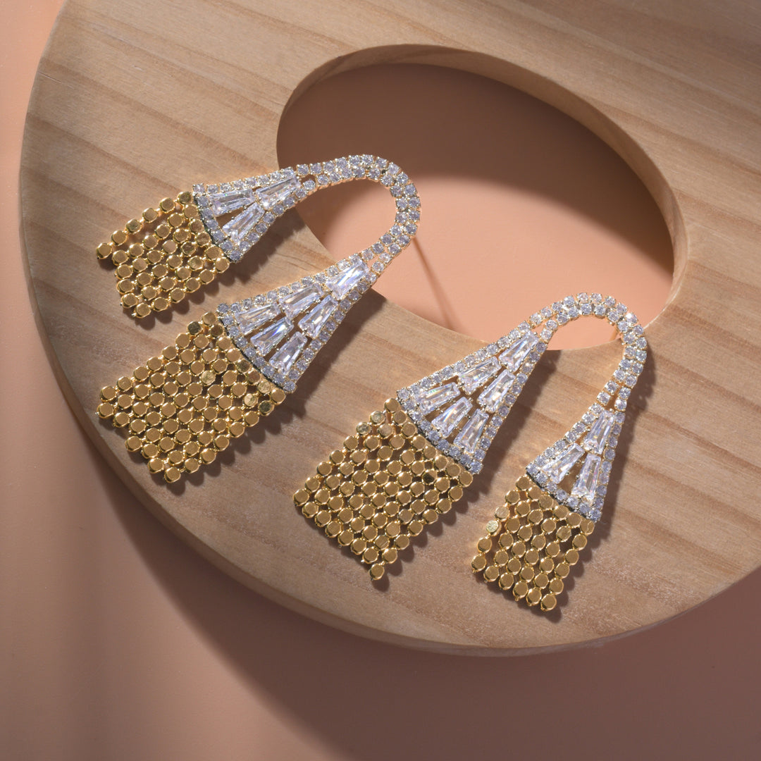Zirconia Diamond Earrings
