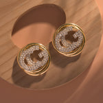 Load image into Gallery viewer, CG AD Diamond Gold Earrings