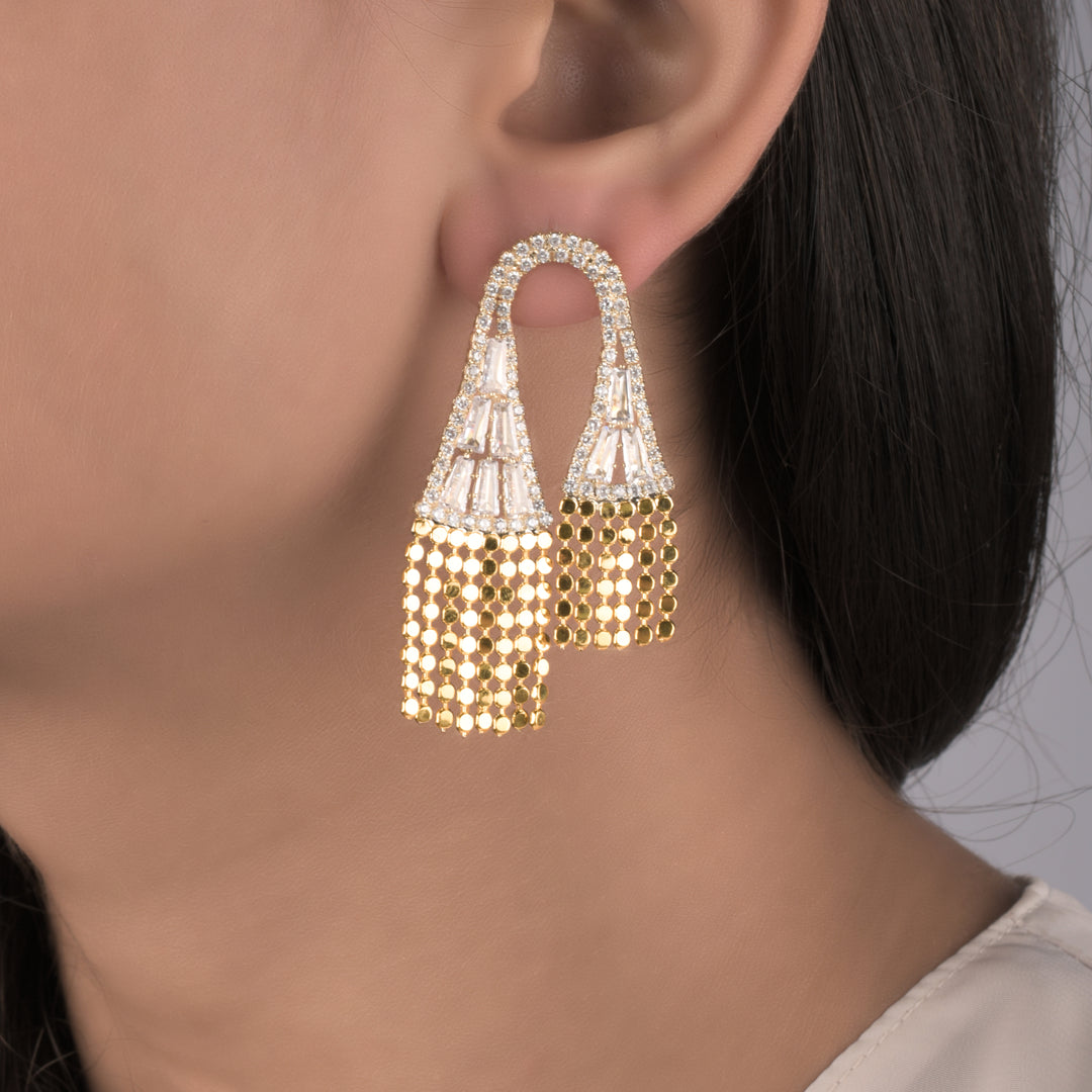 Zirconia Diamond Earrings