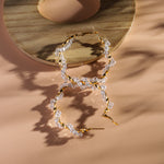 Load image into Gallery viewer, Summery Hoops Earrings