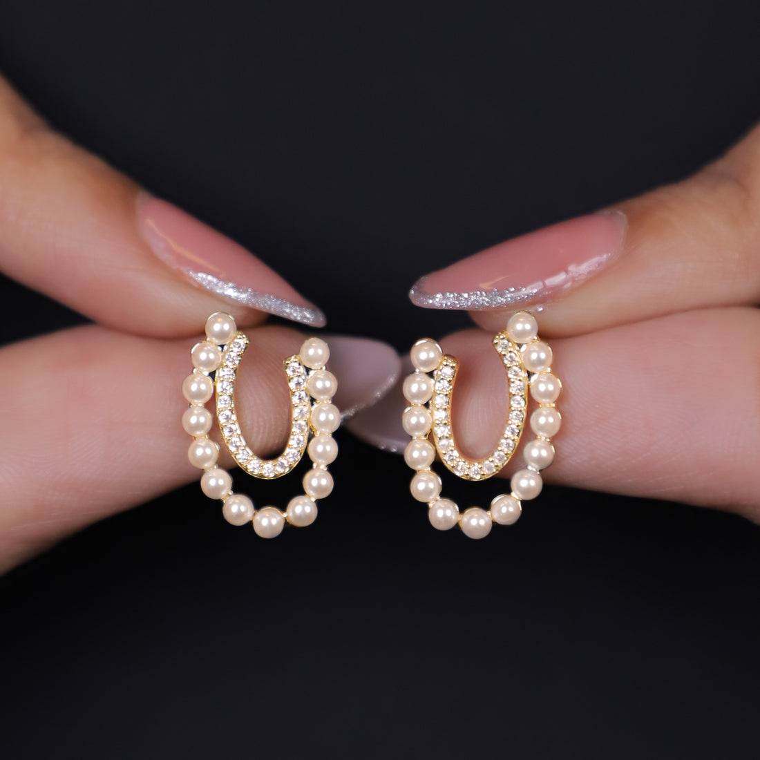 Moonbeam Hoops Earrings