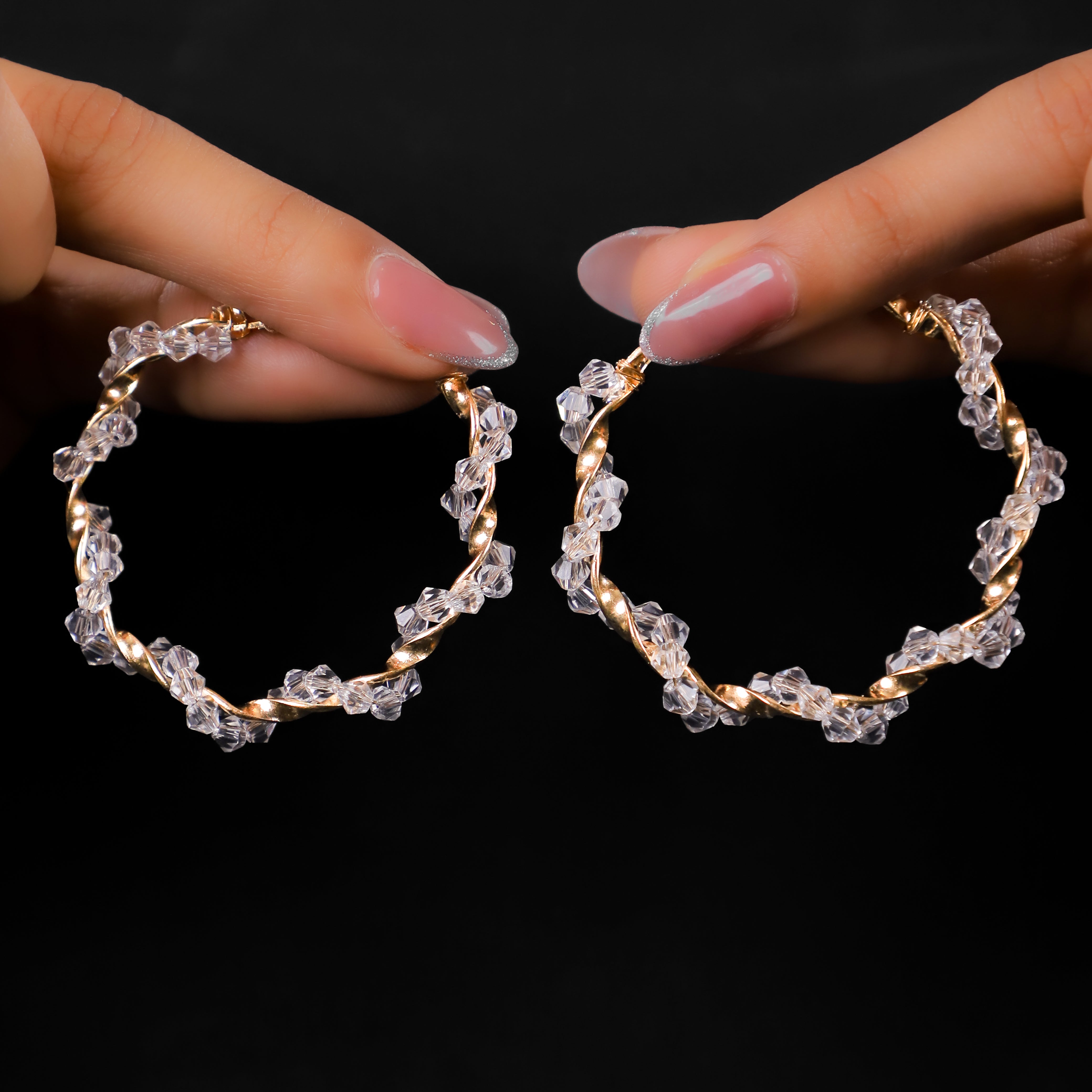 Summery Hoops Earrings