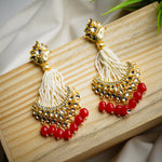 Load image into Gallery viewer, red earrings
