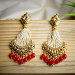 Load image into Gallery viewer, red earrings for women
