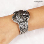 Load image into Gallery viewer, Owl Cuff Bracelet
