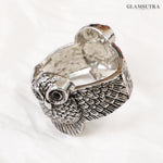 Load image into Gallery viewer, Owl Cuff Bracelet