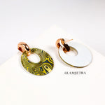 Load image into Gallery viewer, Acrylic Hoop Earrings