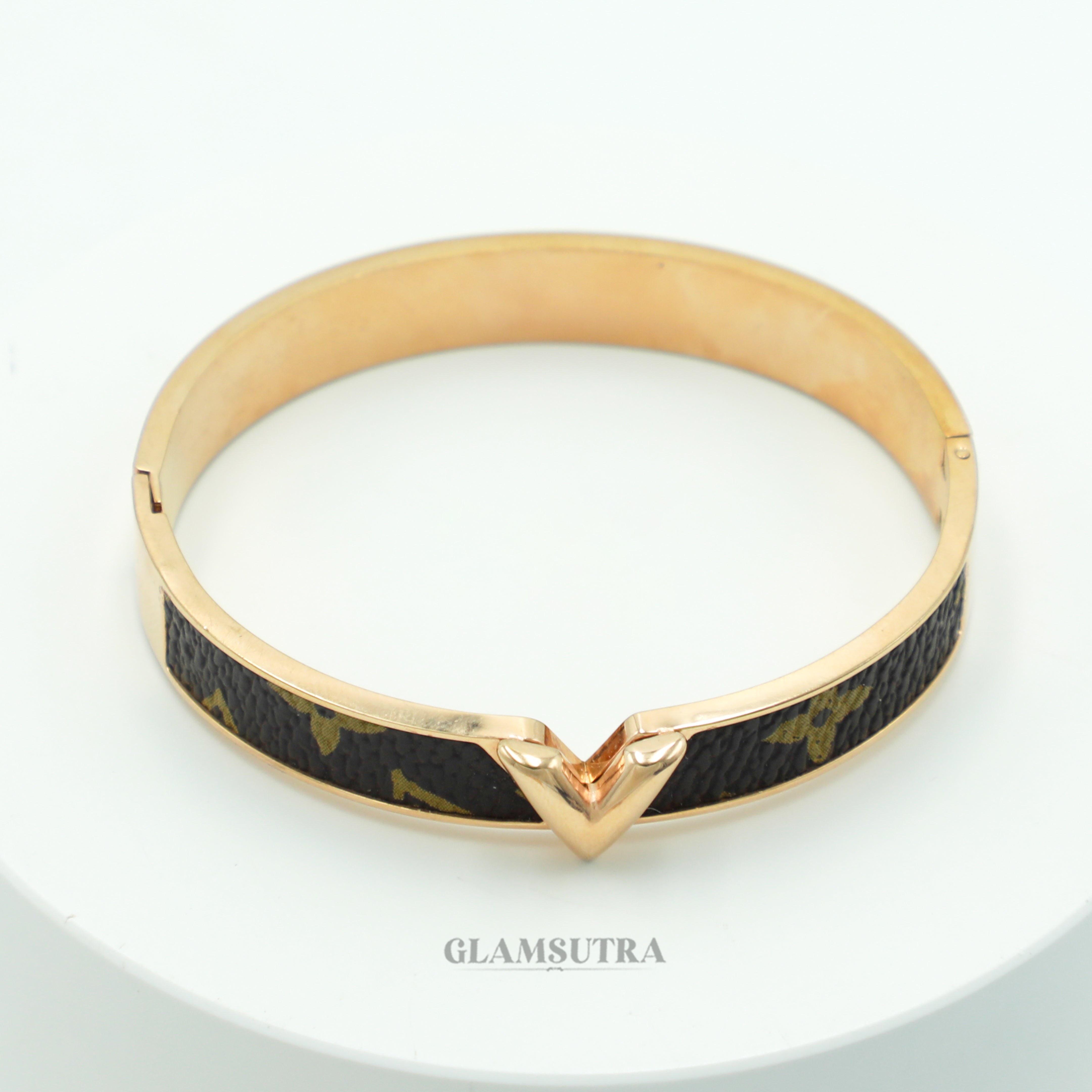 LV Nanogram Cuff Bracelet